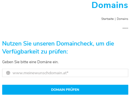 Domaincheck jetzt bei lucesem®