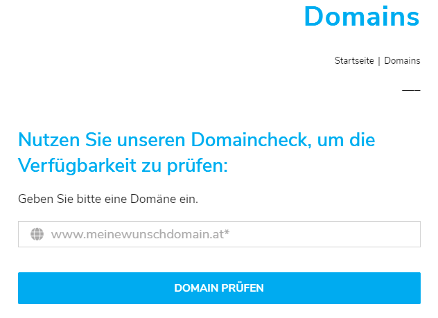 Domaincheck bei lucesem®