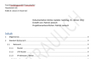 Dokumentation bei lucesem®