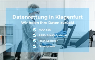 Datenrettung in Klagenfurt, Datenrettung in Kärnten, Datenrettung SSD, Datenrettung HDD, Datenrettung USB, Datenrettung SD, Datenrettung NAS, Datenrettung RAID, Datenrettung Handy