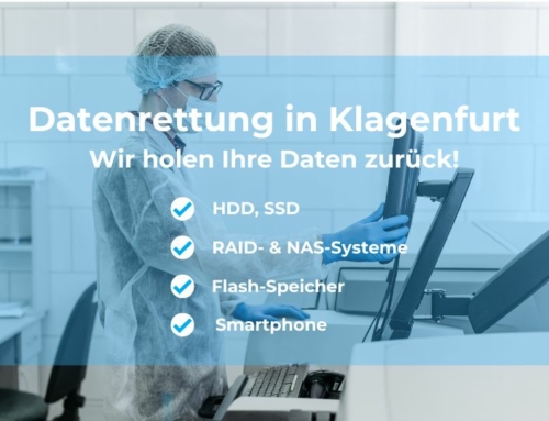 Datenrettung in Klagenfurt – Ihr Partner bei Datenverlust