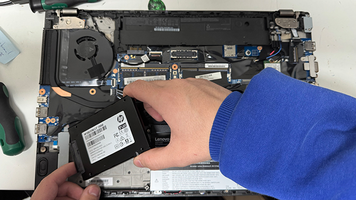 Lenovo ThinkPad T550 SSD-Tausch Lenovo ThinkPad T550 Reparatur